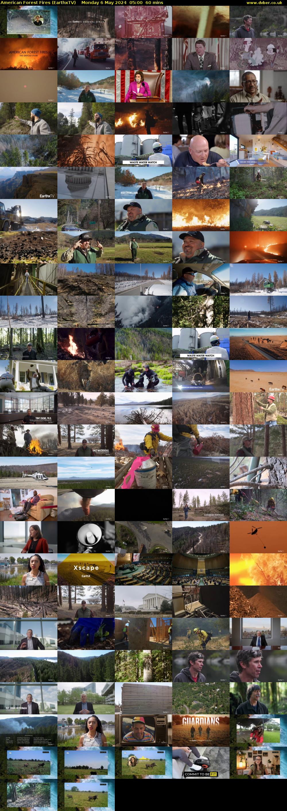 American Forest Fires (EarthxTV) Monday 6 May 2024 05:00 - 06:00