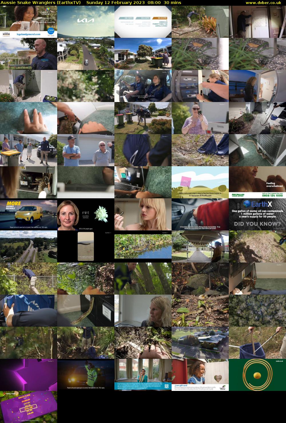Aussie Snake Wranglers (EarthxTV) Sunday 12 February 2023 08:00 - 08:30