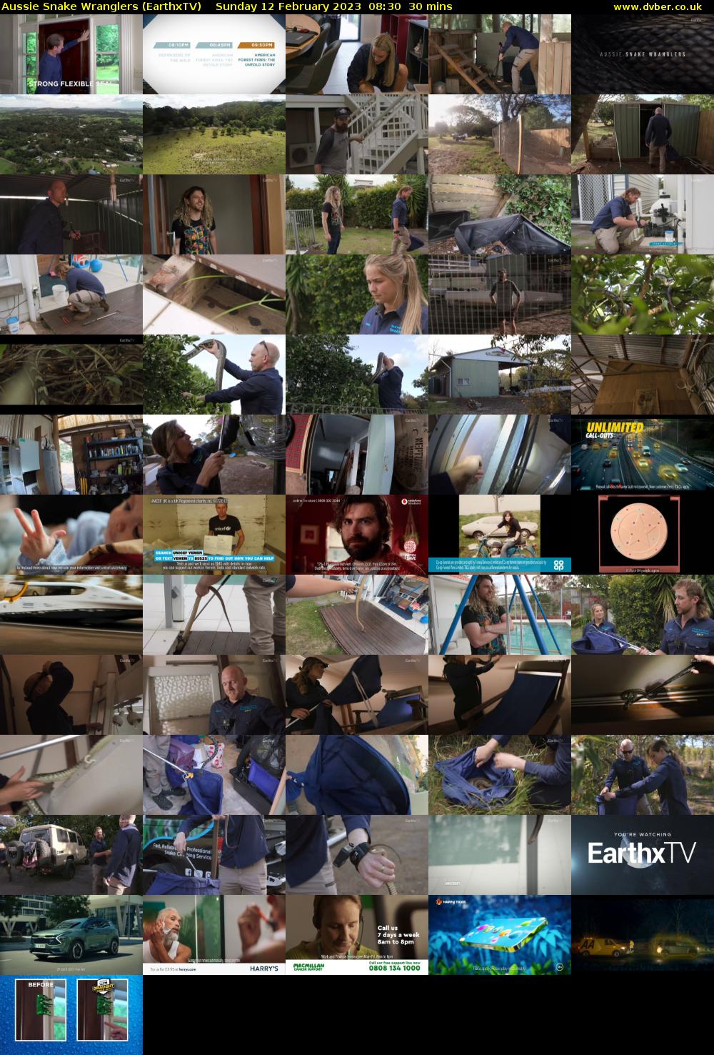 Aussie Snake Wranglers (EarthxTV) Sunday 12 February 2023 08:30 - 09:00