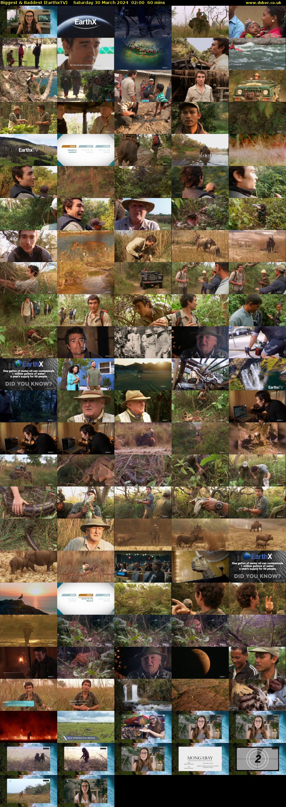 Biggest & Baddest (EarthxTV) Saturday 30 March 2024 02:00 - 03:00