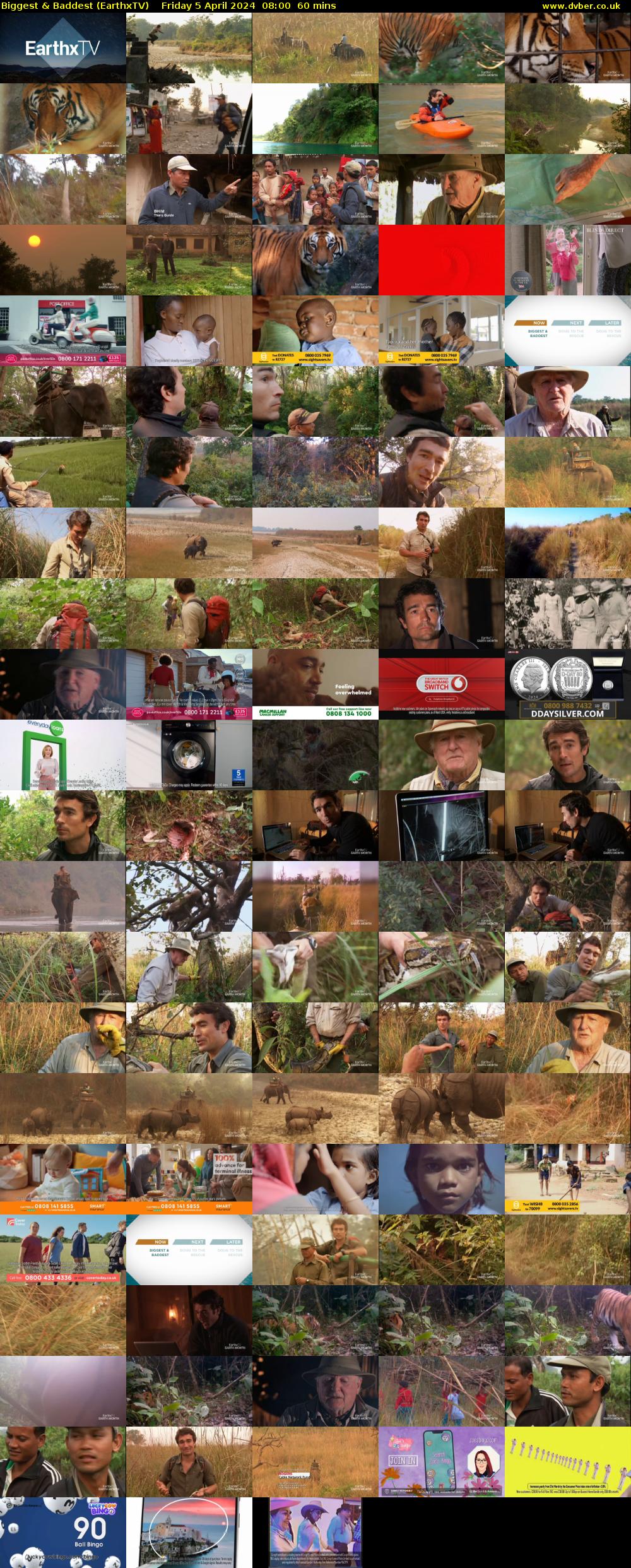 Biggest & Baddest (EarthxTV) Friday 5 April 2024 08:00 - 09:00