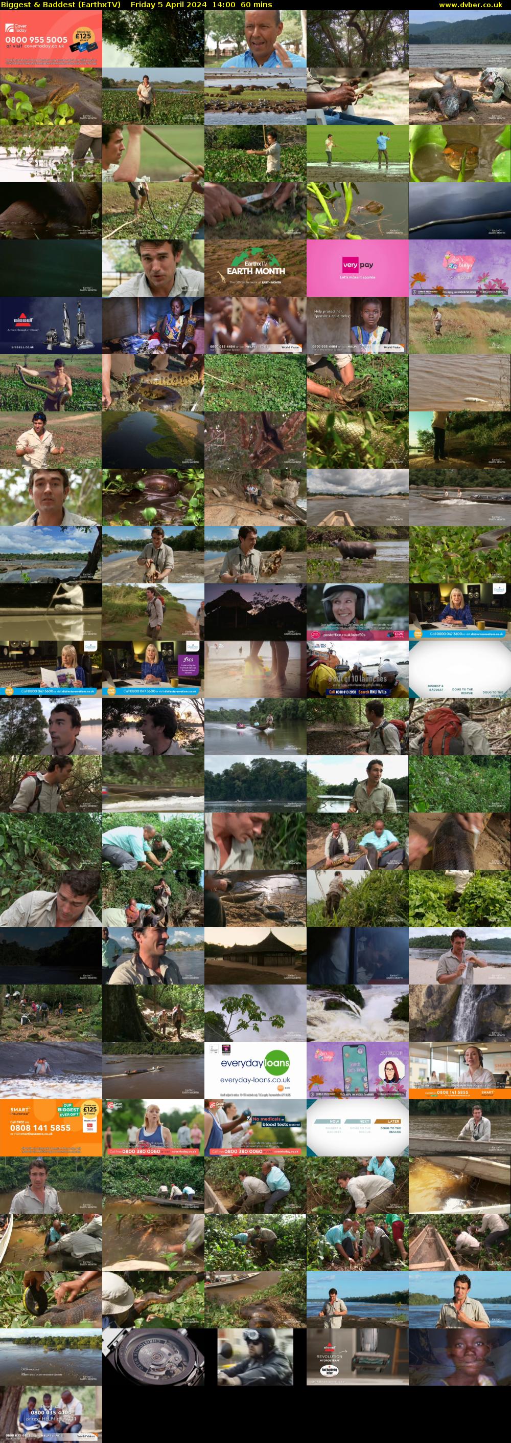 Biggest & Baddest (EarthxTV) Friday 5 April 2024 14:00 - 15:00