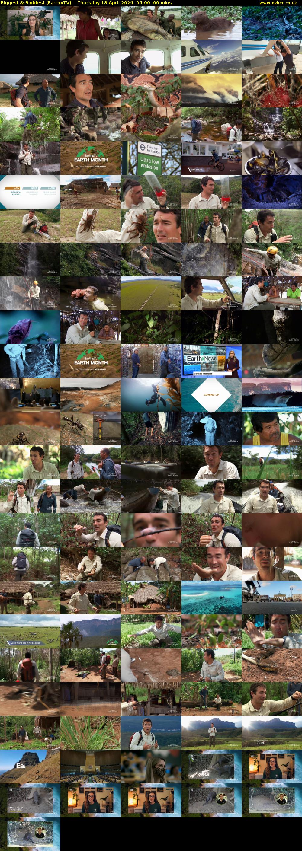 Biggest & Baddest (EarthxTV) Thursday 18 April 2024 05:00 - 06:00