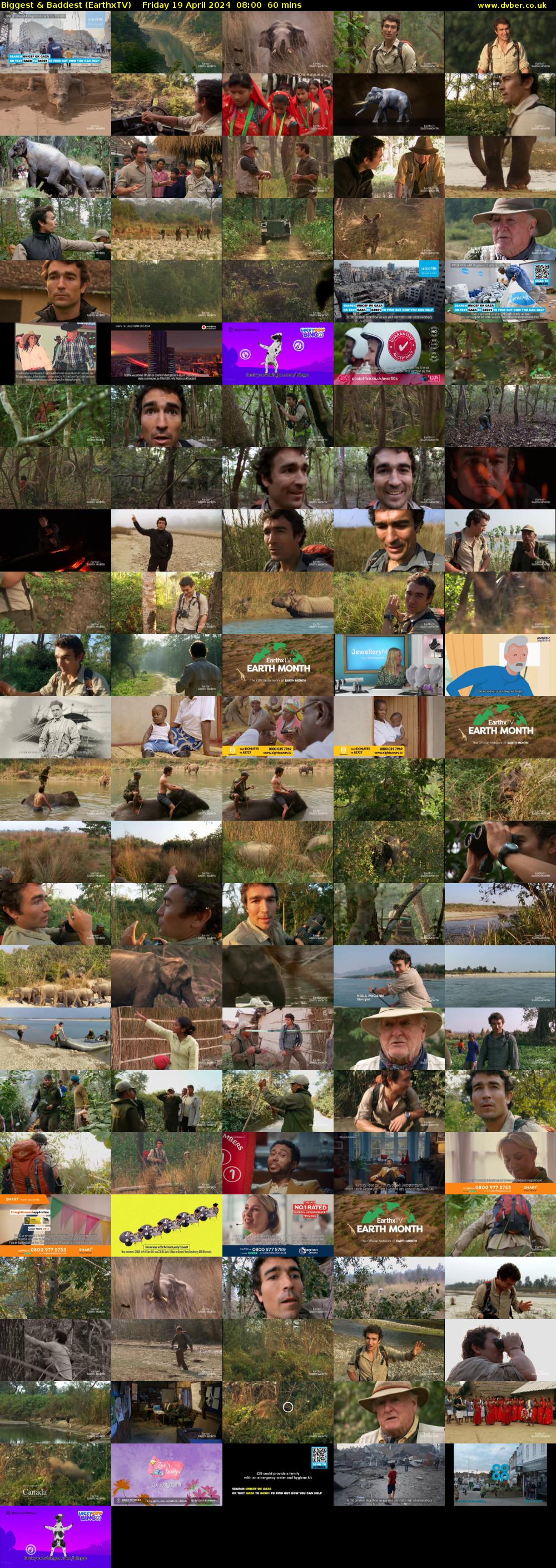 Biggest & Baddest (EarthxTV) Friday 19 April 2024 08:00 - 09:00