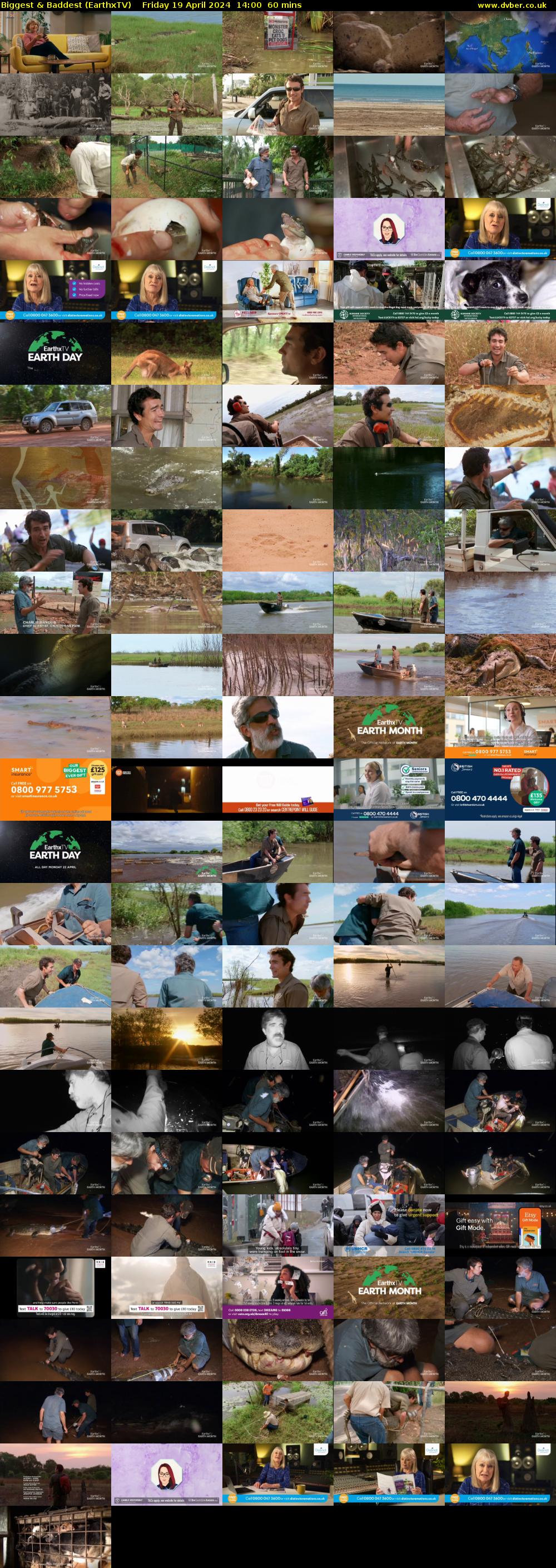 Biggest & Baddest (EarthxTV) Friday 19 April 2024 14:00 - 15:00