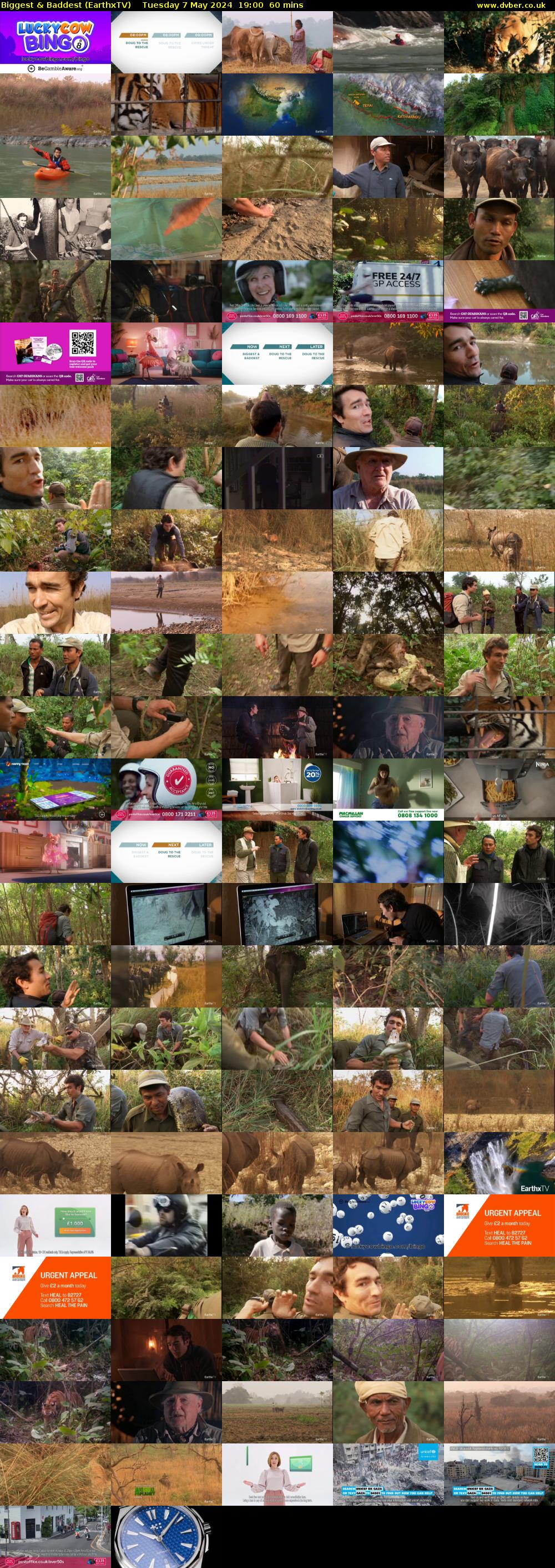 Biggest & Baddest (EarthxTV) Tuesday 7 May 2024 19:00 - 20:00
