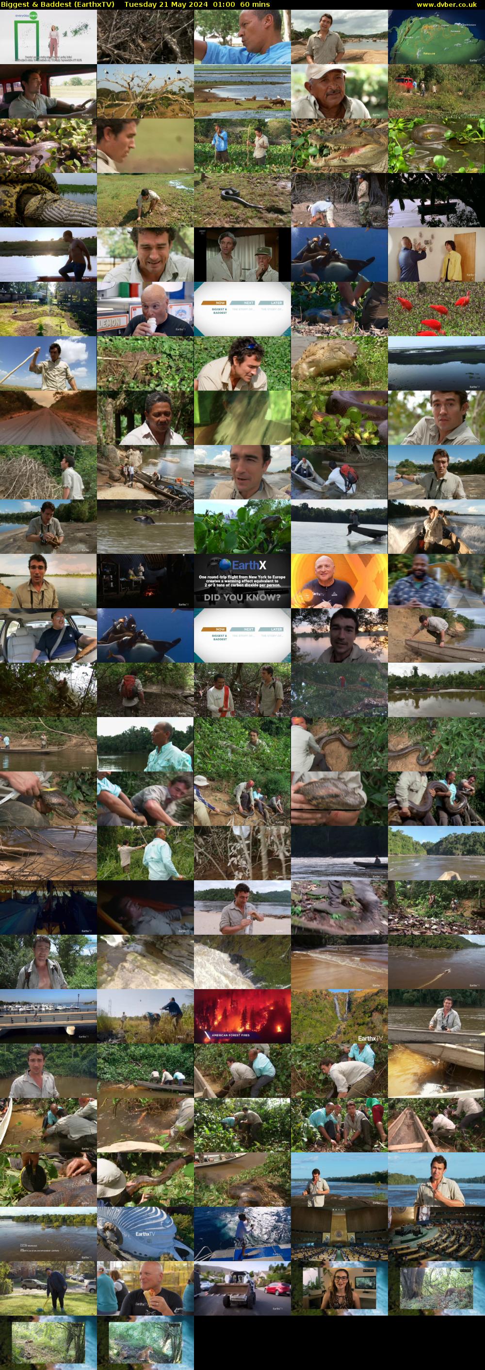 Biggest & Baddest (EarthxTV) Tuesday 21 May 2024 01:00 - 02:00