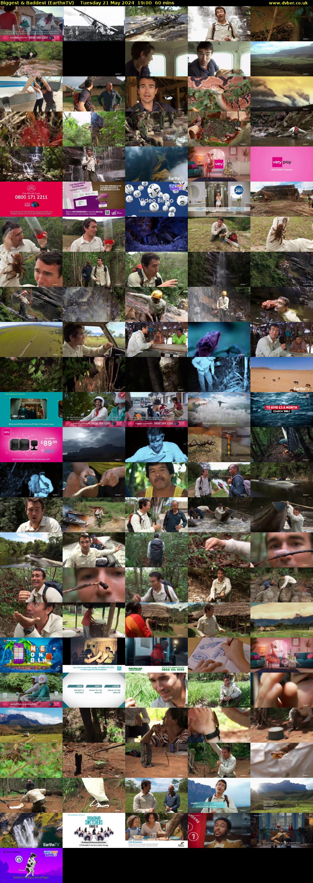 Biggest & Baddest (EarthxTV) Tuesday 21 May 2024 19:00 - 20:00