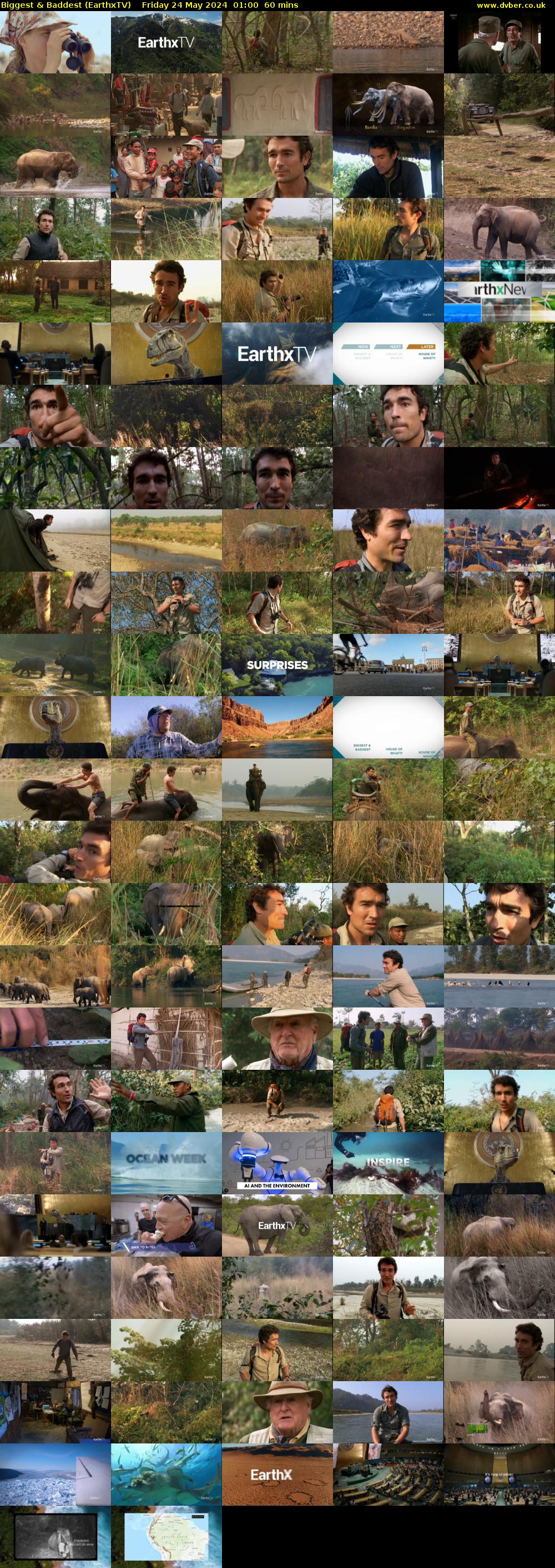 Biggest & Baddest (EarthxTV) Friday 24 May 2024 01:00 - 02:00