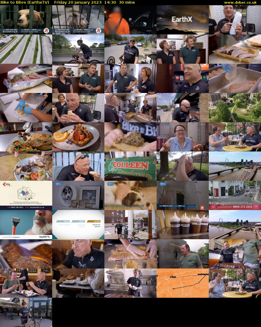 Bike to Bites (EarthxTV) Friday 20 January 2023 14:30 - 15:00