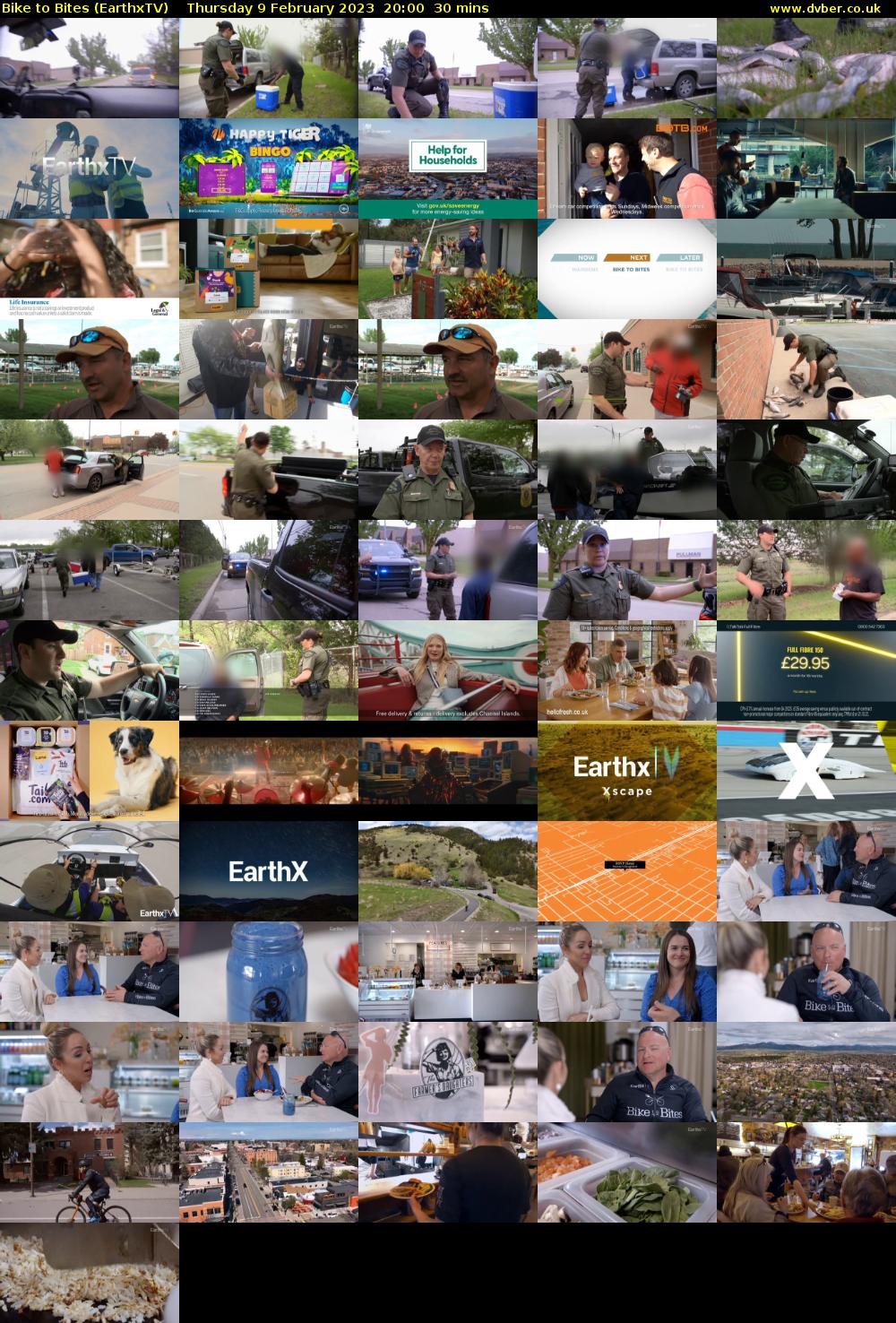 Bike to Bites (EarthxTV) Thursday 9 February 2023 20:00 - 20:30