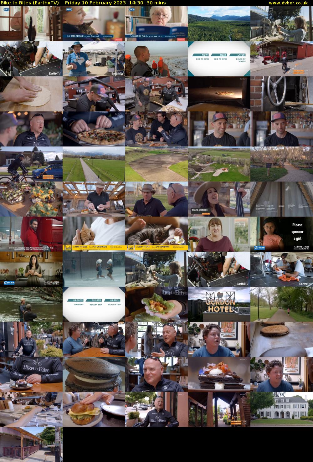 Bike to Bites (EarthxTV) Friday 10 February 2023 14:30 - 15:00