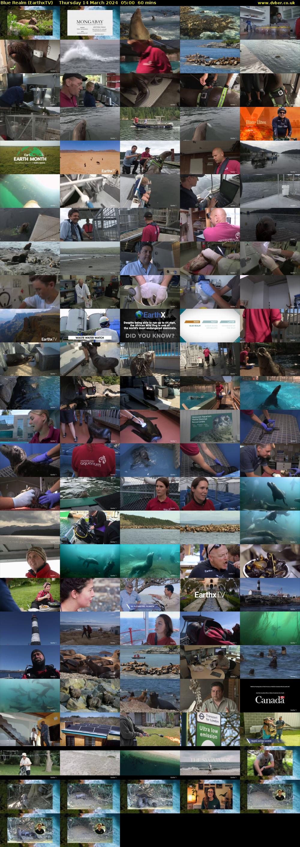 Blue Realm (EarthxTV) Thursday 14 March 2024 05:00 - 06:00