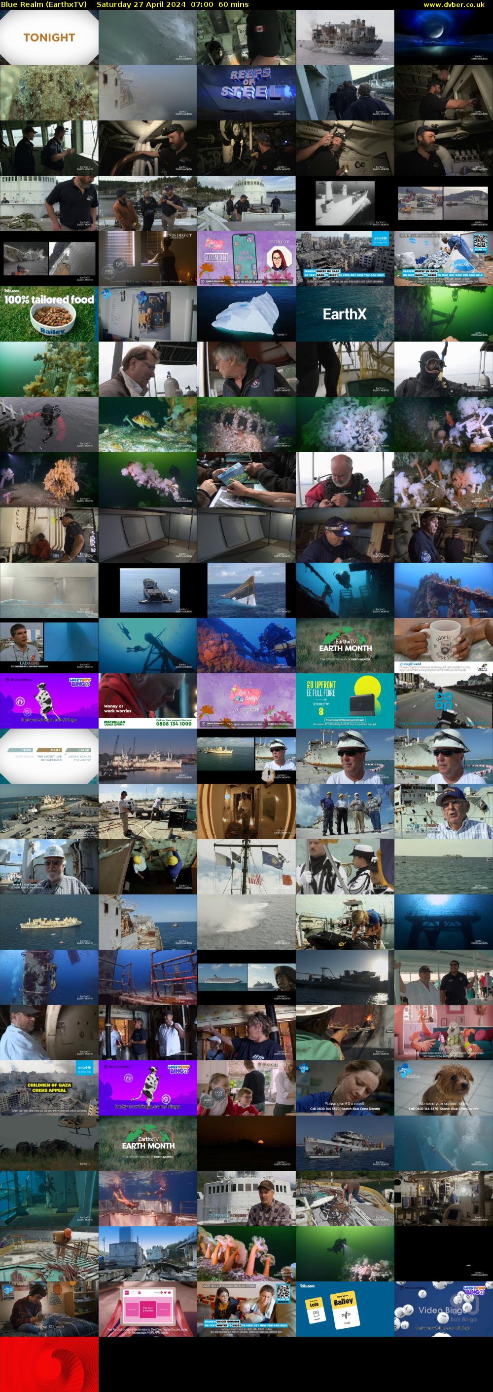 Blue Realm (EarthxTV) Saturday 27 April 2024 07:00 - 08:00