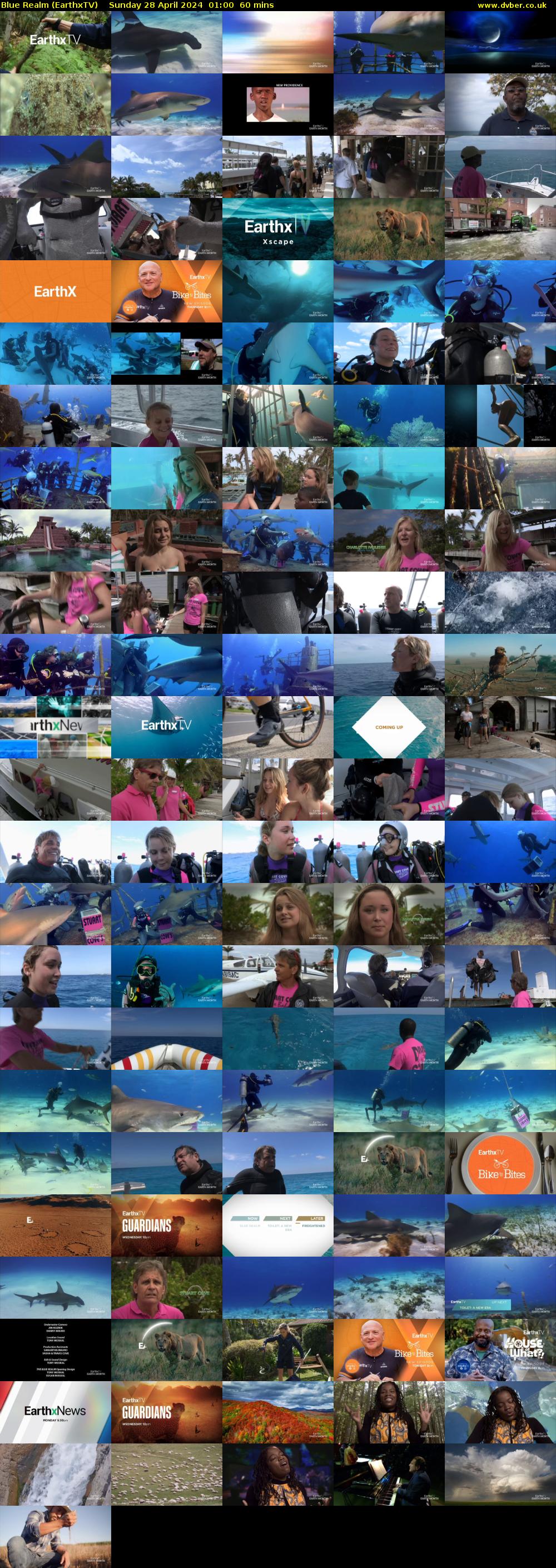 Blue Realm (EarthxTV) Sunday 28 April 2024 01:00 - 02:00