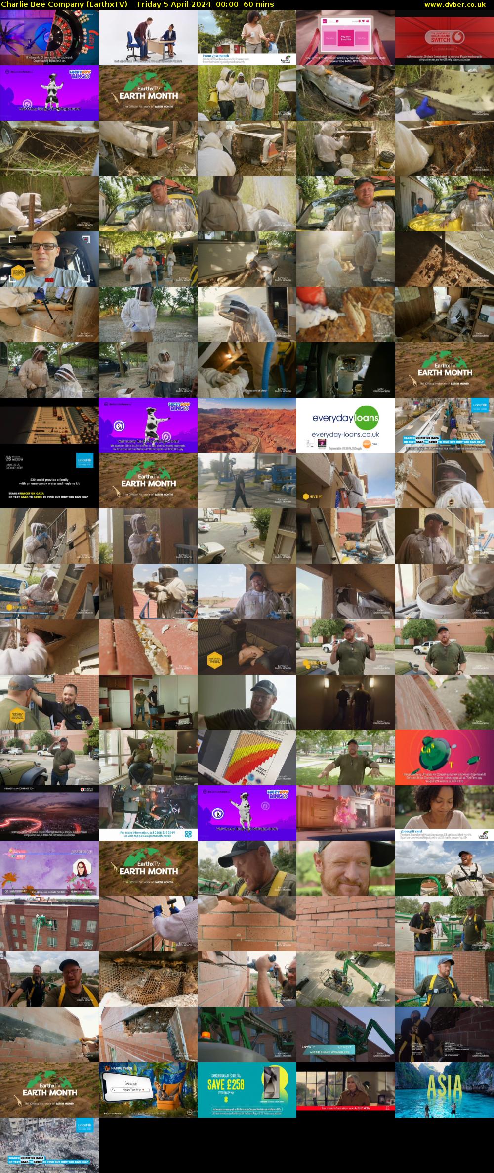 Charlie Bee Company (EarthxTV) Friday 5 April 2024 00:00 - 01:00