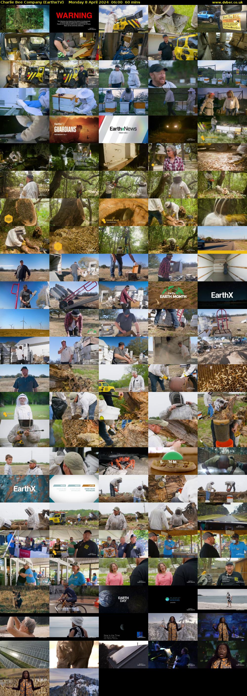 Charlie Bee Company (EarthxTV) Monday 8 April 2024 06:00 - 07:00
