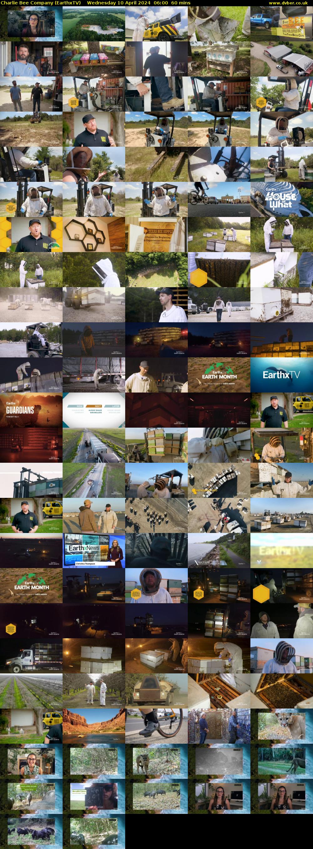 Charlie Bee Company (EarthxTV) Wednesday 10 April 2024 06:00 - 07:00