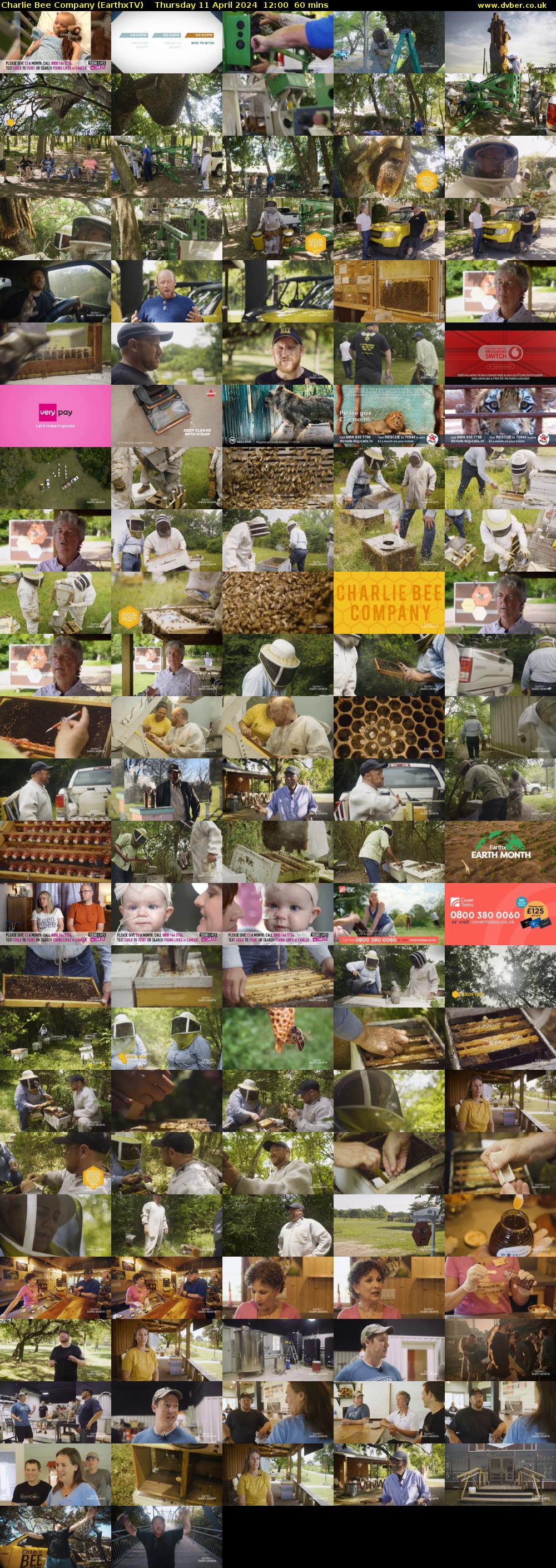 Charlie Bee Company (EarthxTV) Thursday 11 April 2024 12:00 - 13:00