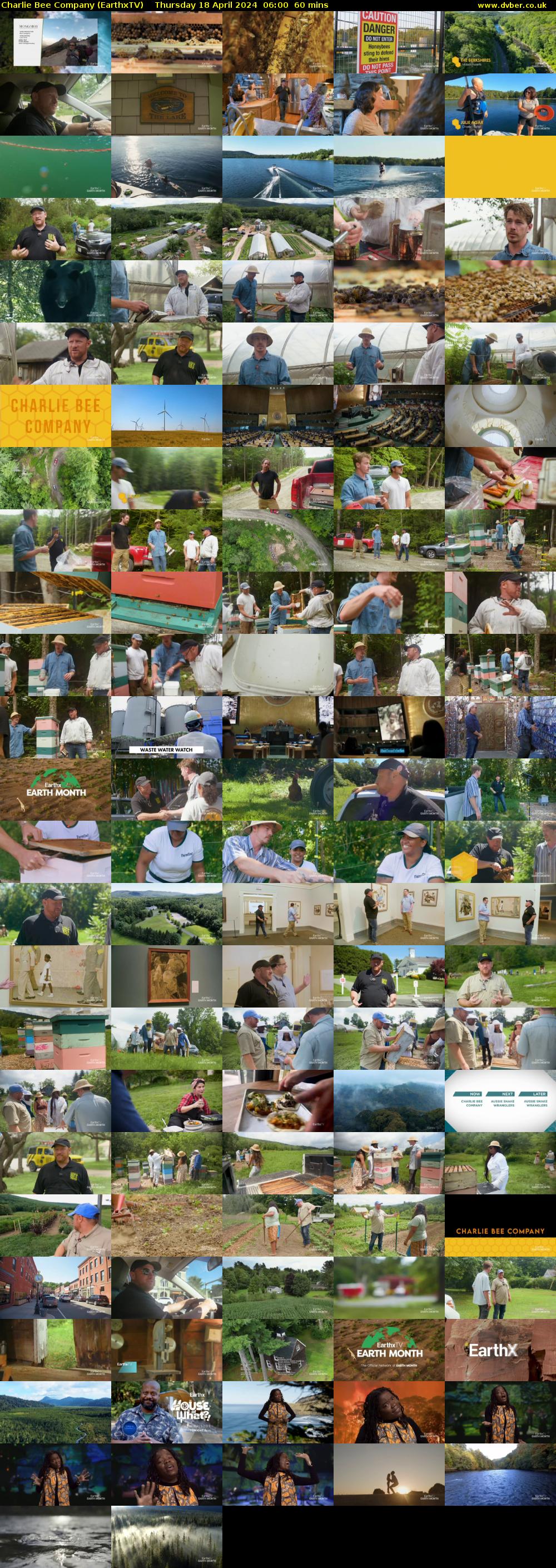 Charlie Bee Company (EarthxTV) Thursday 18 April 2024 06:00 - 07:00