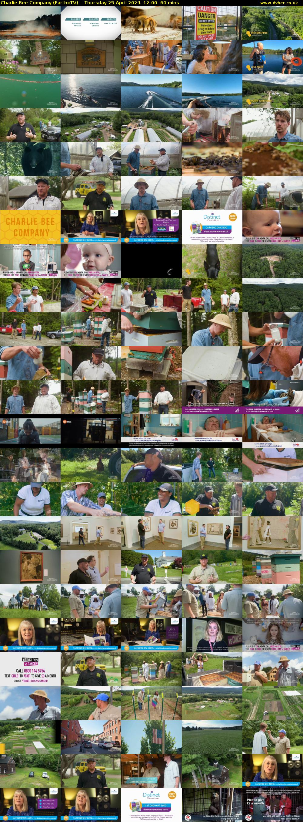 Charlie Bee Company (EarthxTV) Thursday 25 April 2024 12:00 - 13:00