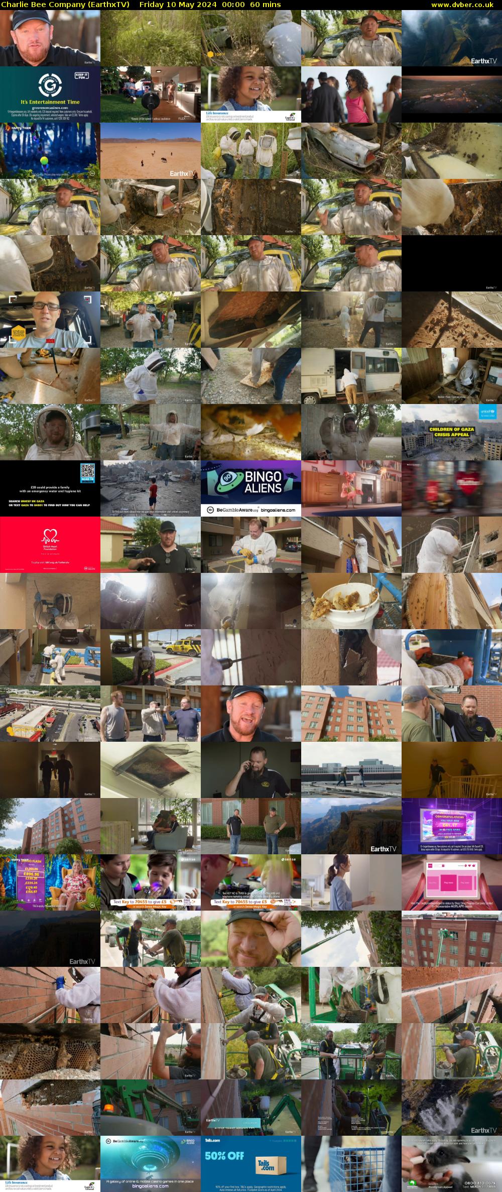 Charlie Bee Company (EarthxTV) Friday 10 May 2024 00:00 - 01:00