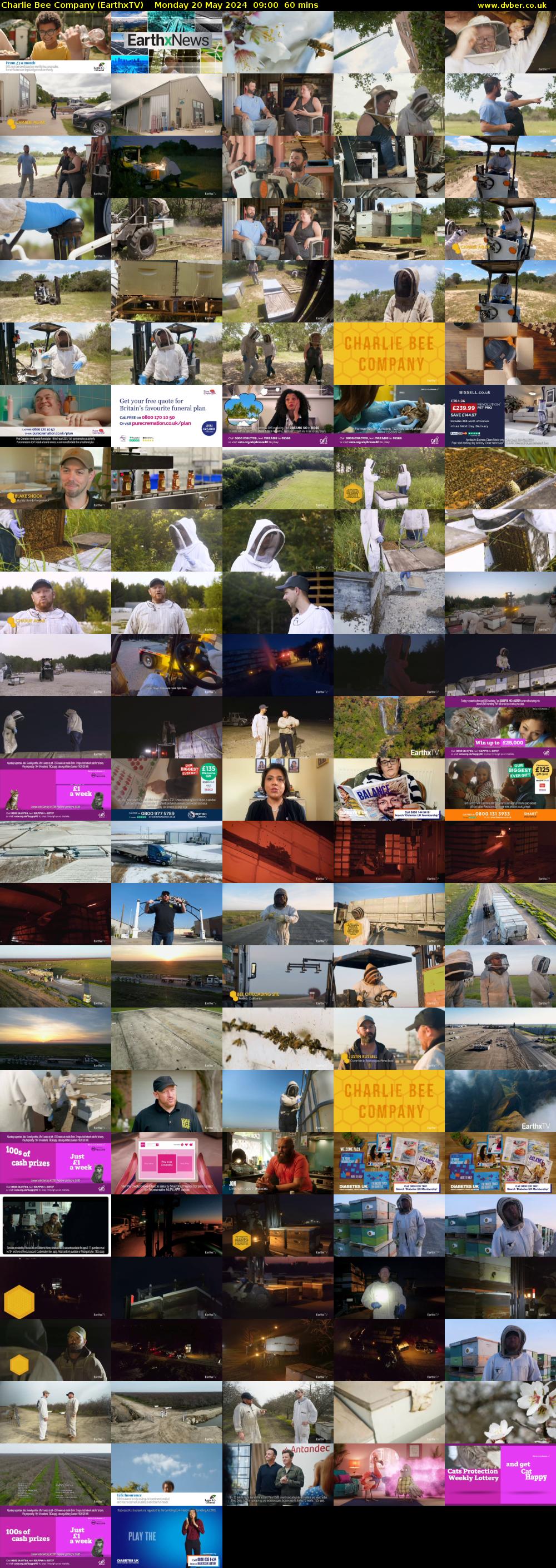 Charlie Bee Company (EarthxTV) Monday 20 May 2024 09:00 - 10:00