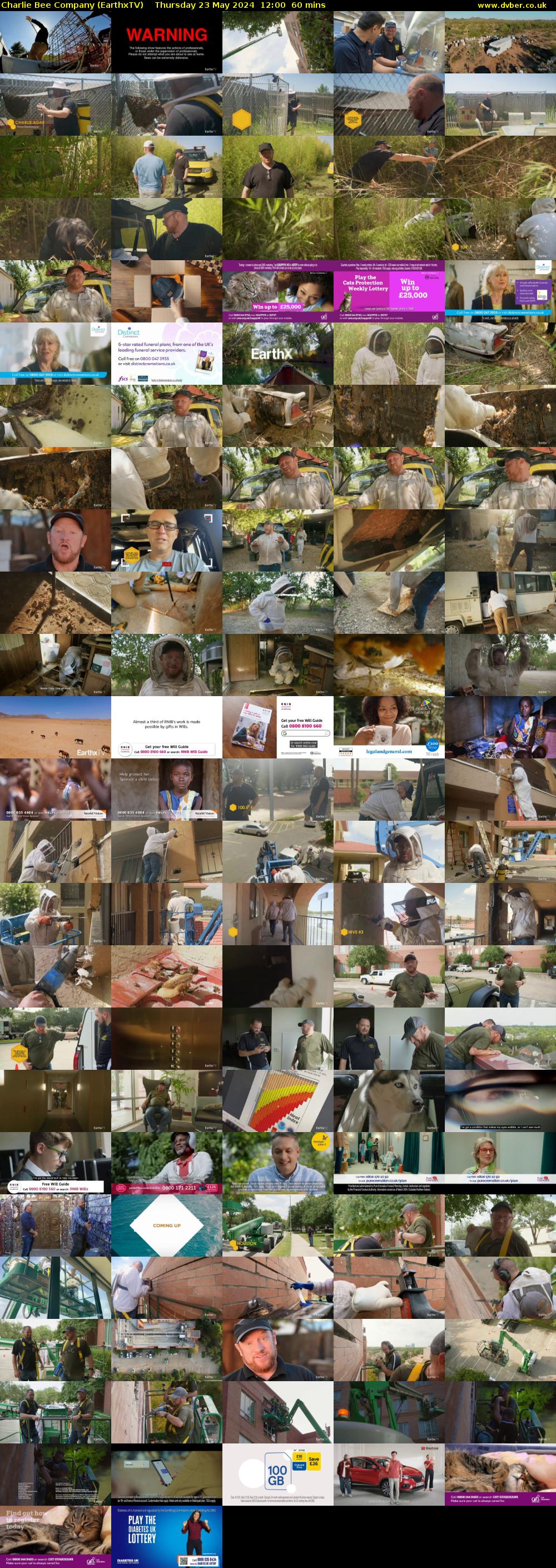 Charlie Bee Company (EarthxTV) Thursday 23 May 2024 12:00 - 13:00