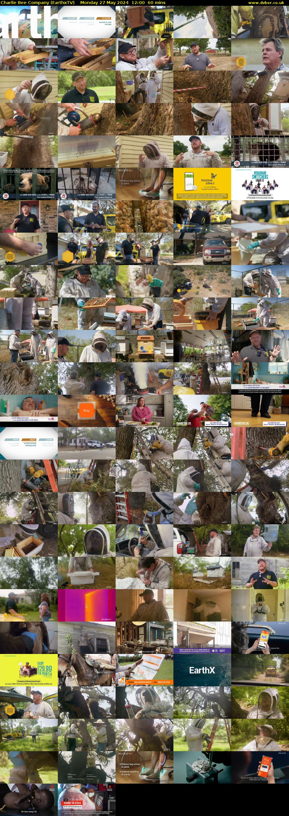 Charlie Bee Company (EarthxTV) Monday 27 May 2024 12:00 - 13:00