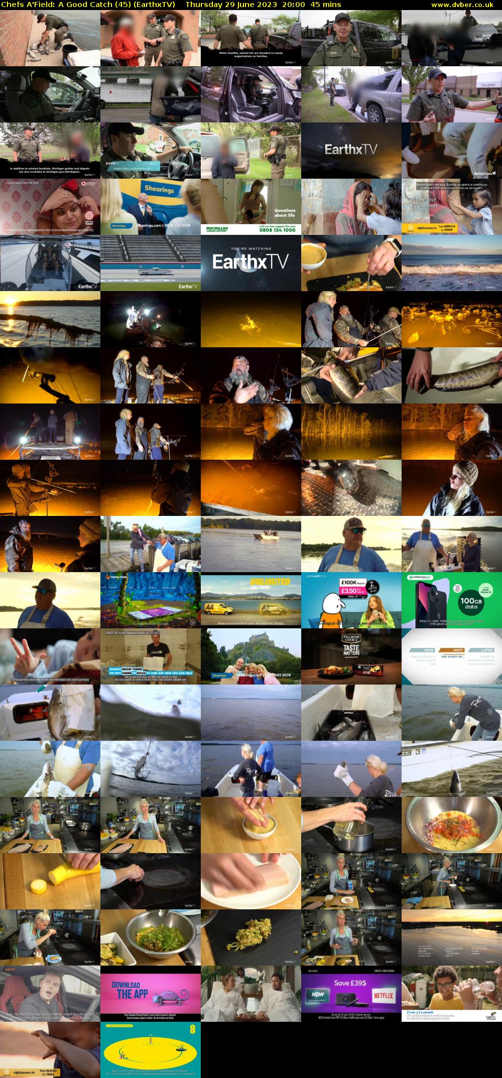 Chefs A'Field: A Good Catch (45) (EarthxTV) Thursday 29 June 2023 20:00 - 20:45