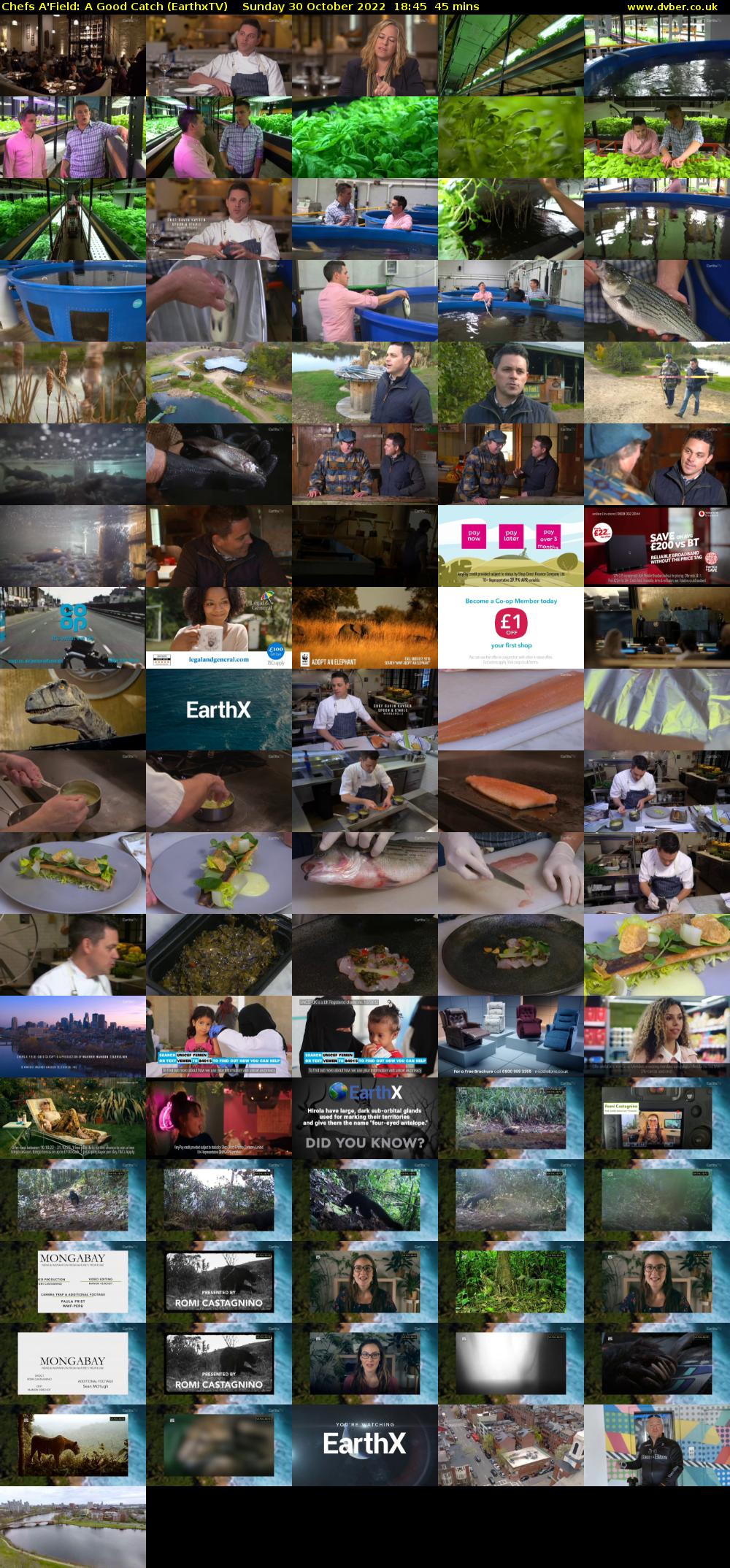 Chefs A'Field: A Good Catch (EarthxTV) Sunday 30 October 2022 18:45 - 19:30