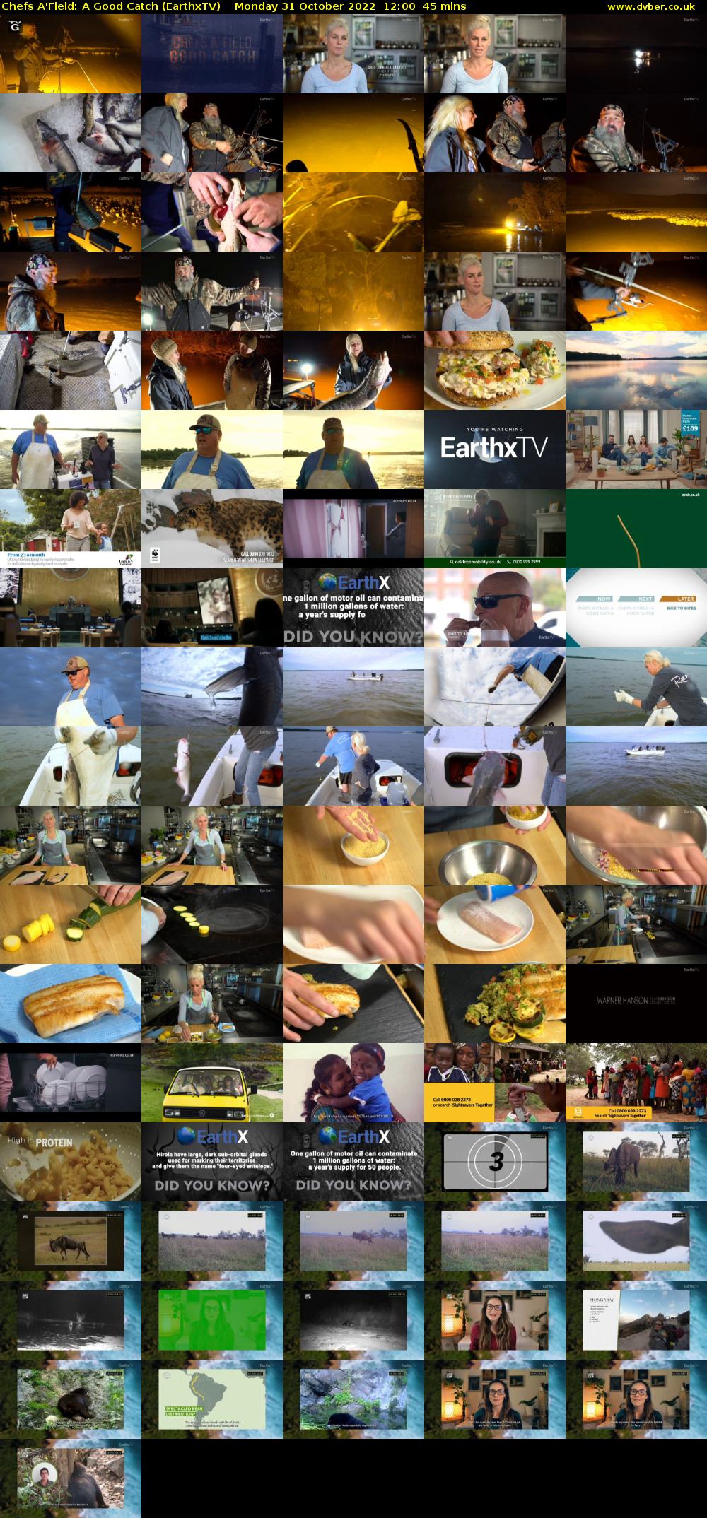 Chefs A'Field: A Good Catch (EarthxTV) Monday 31 October 2022 12:00 - 12:45