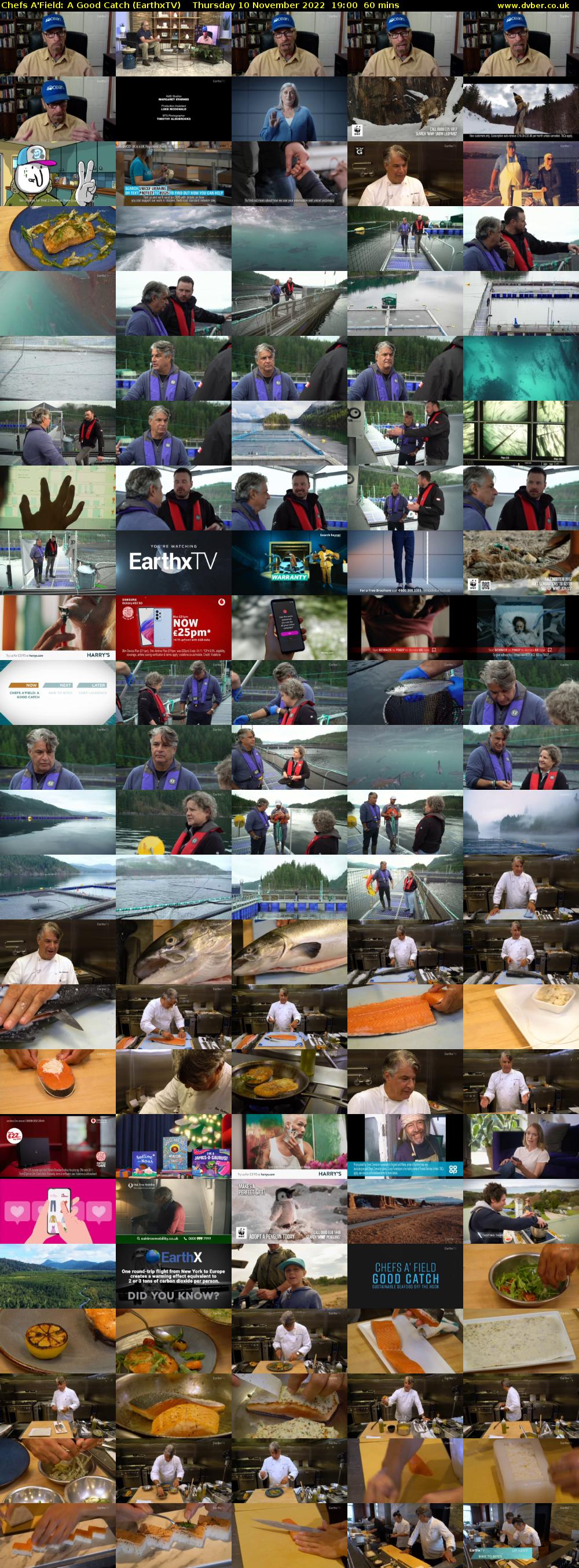 Chefs A'Field: A Good Catch (EarthxTV) Thursday 10 November 2022 19:00 - 20:00