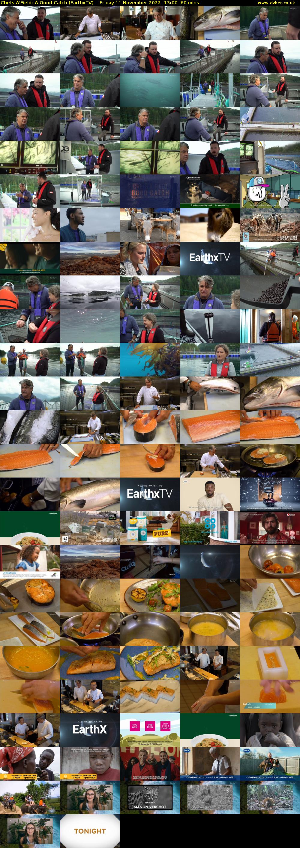 Chefs A'Field: A Good Catch (EarthxTV) Friday 11 November 2022 13:00 - 14:00
