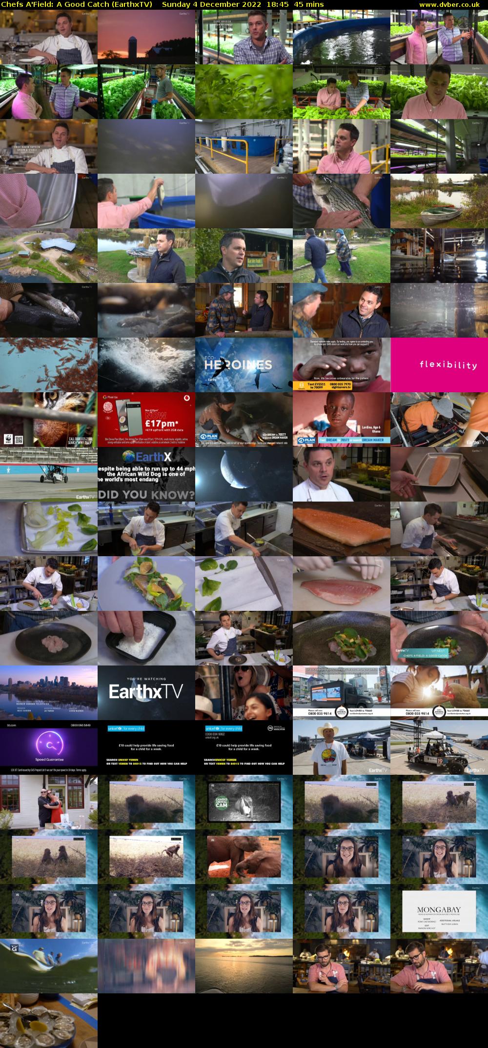Chefs A'Field: A Good Catch (EarthxTV) Sunday 4 December 2022 18:45 - 19:30