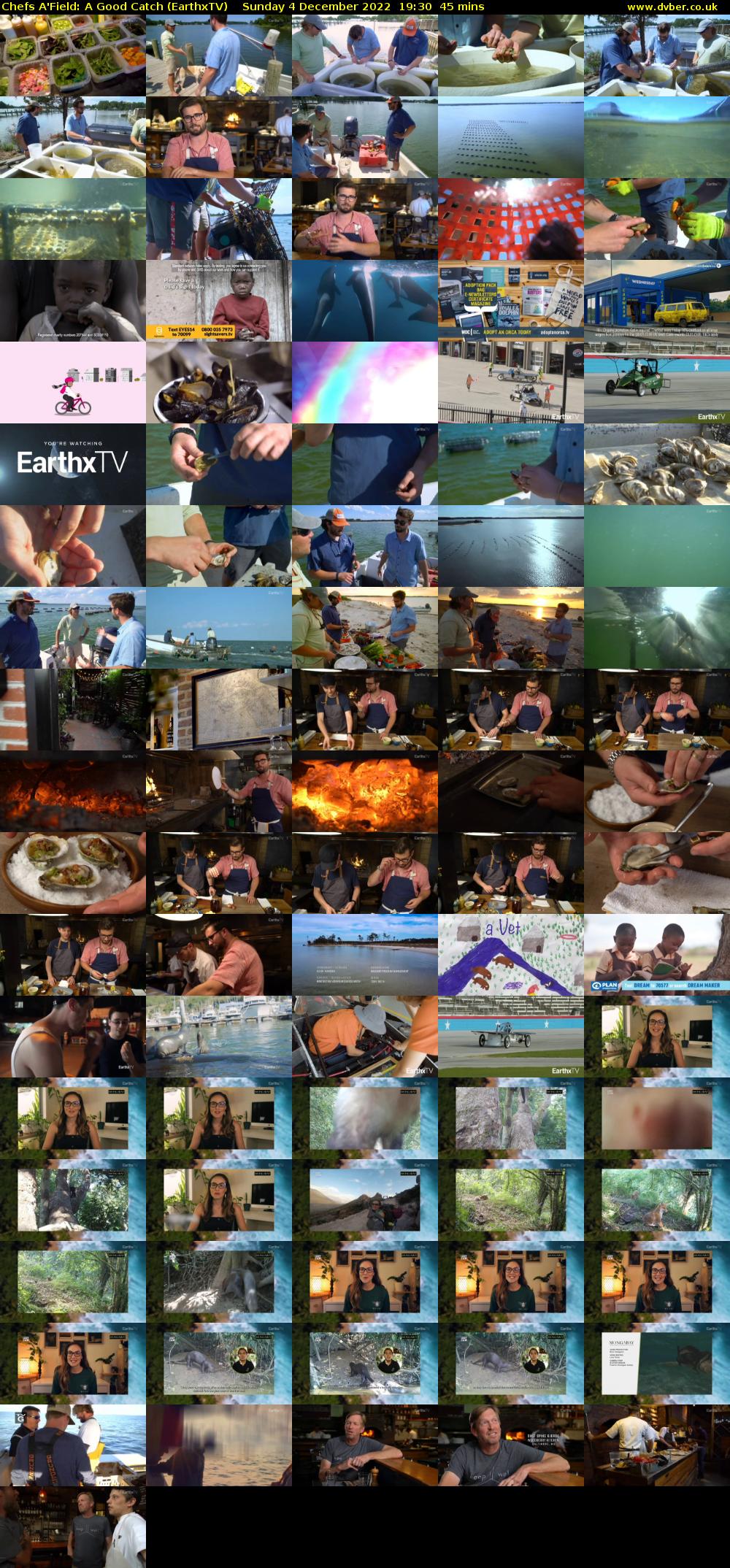 Chefs A'Field: A Good Catch (EarthxTV) Sunday 4 December 2022 19:30 - 20:15