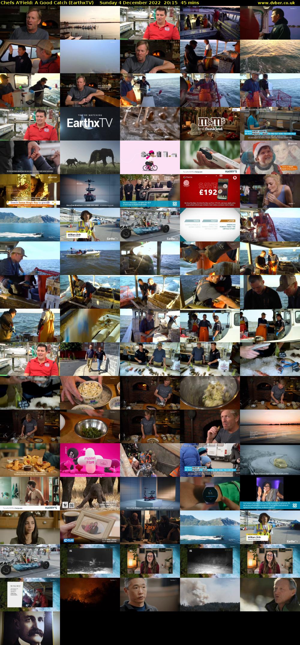 Chefs A'Field: A Good Catch (EarthxTV) Sunday 4 December 2022 20:15 - 21:00