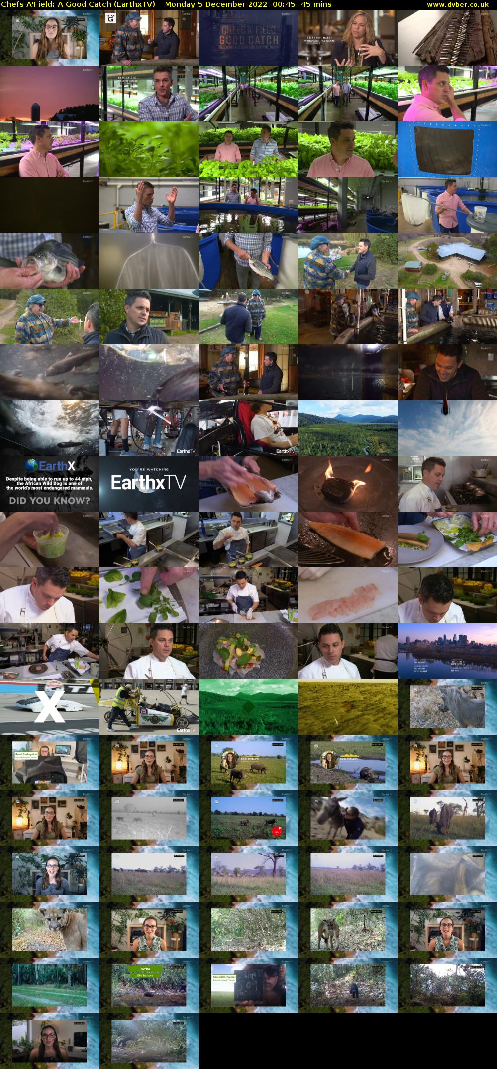 Chefs A'Field: A Good Catch (EarthxTV) Monday 5 December 2022 00:45 - 01:30