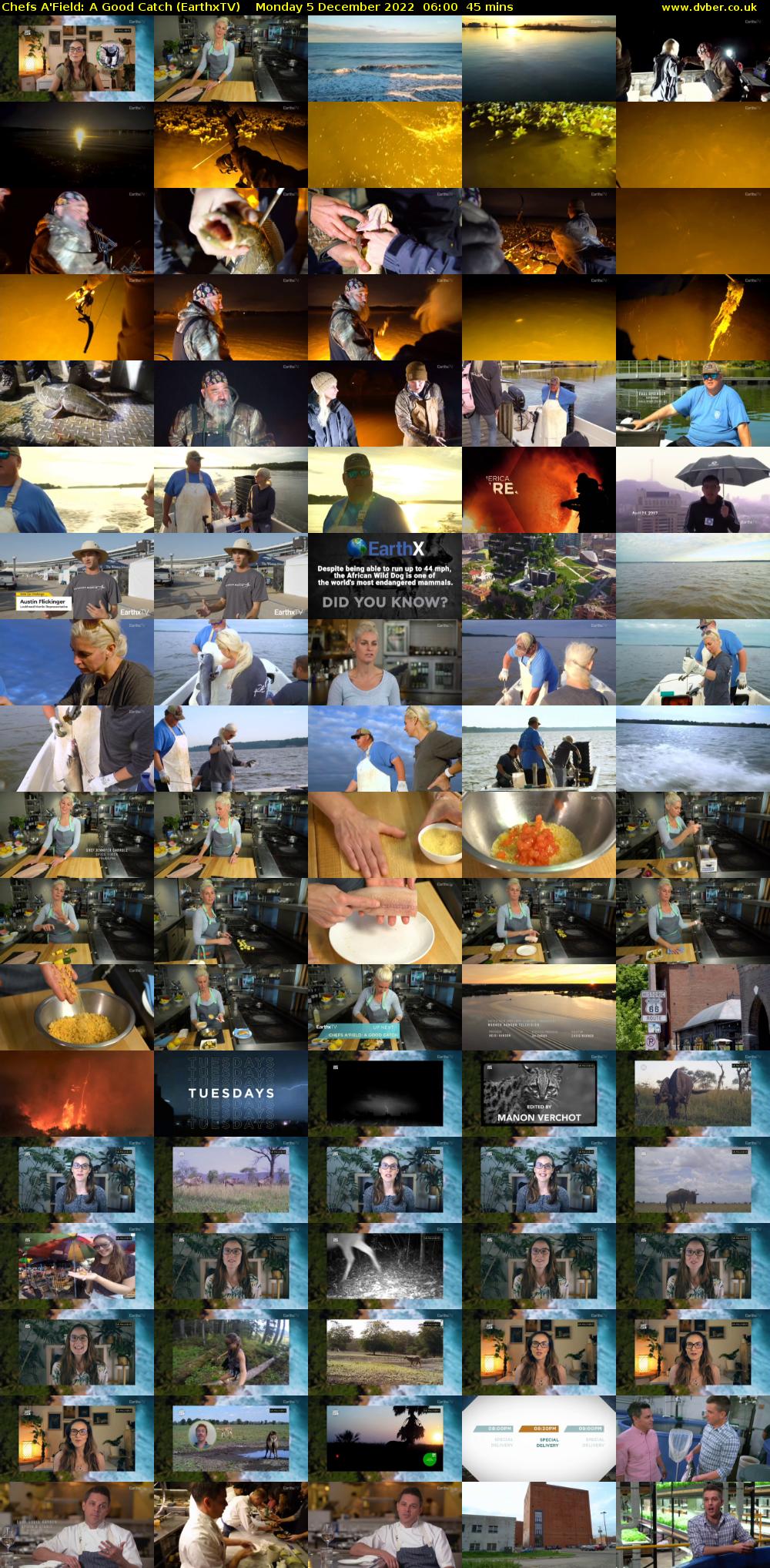 Chefs A'Field: A Good Catch (EarthxTV) Monday 5 December 2022 06:00 - 06:45