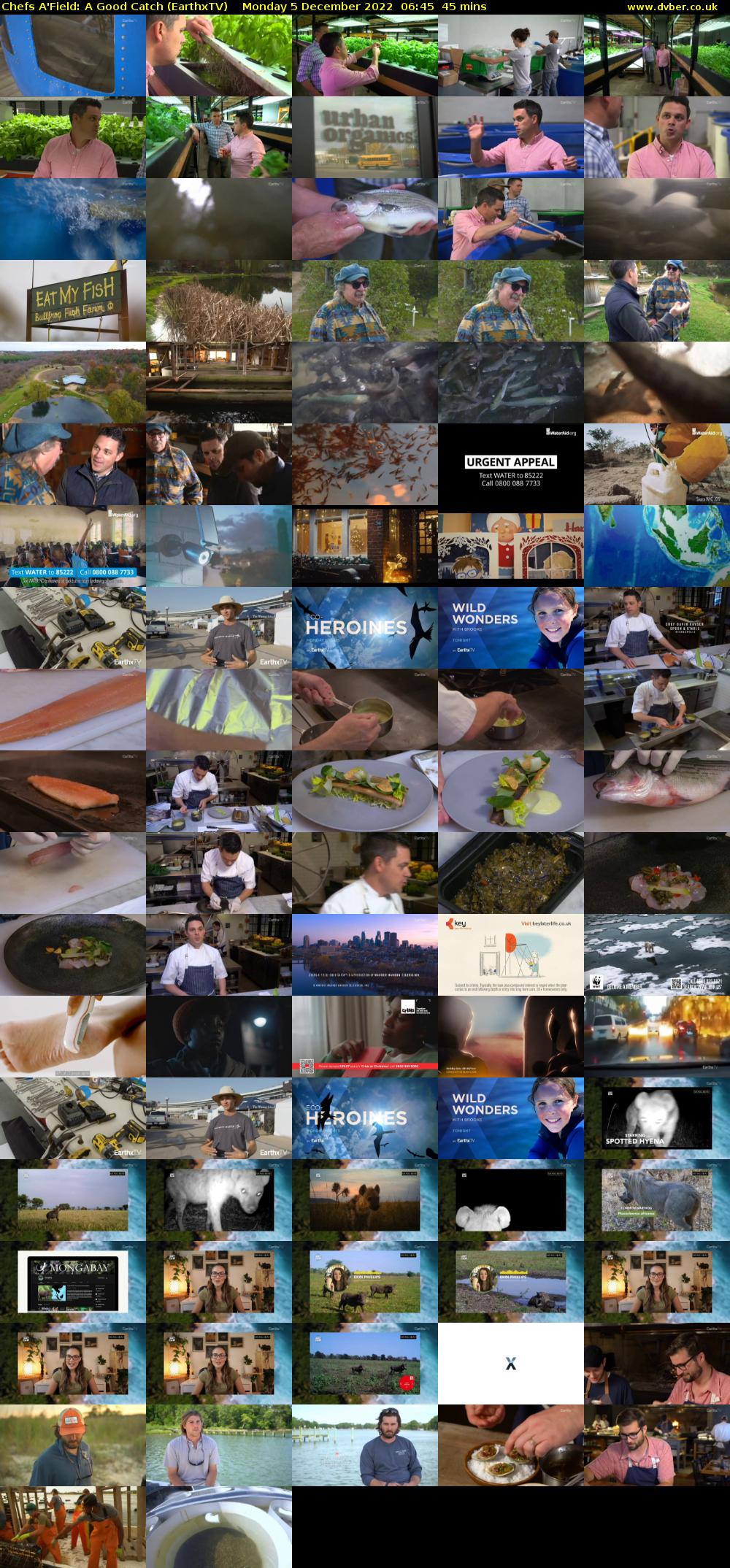Chefs A'Field: A Good Catch (EarthxTV) Monday 5 December 2022 06:45 - 07:30