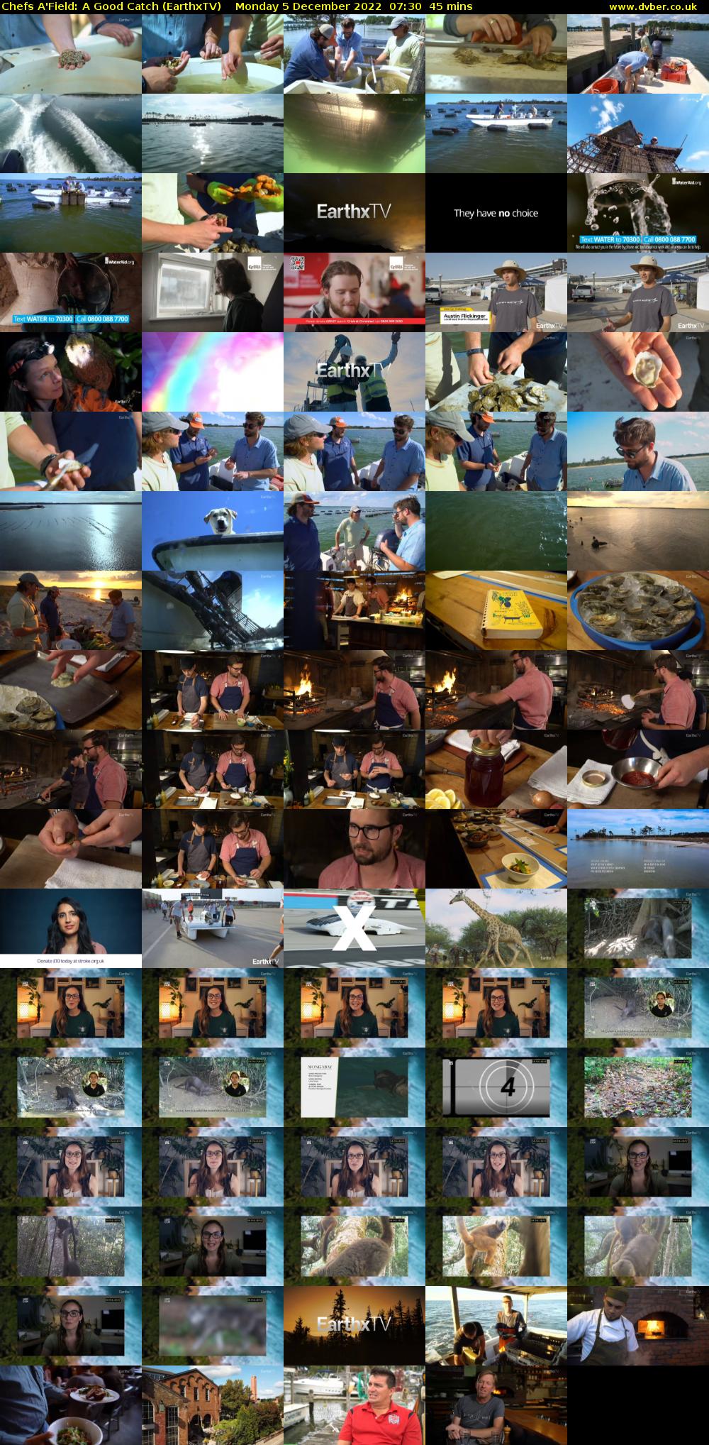 Chefs A'Field: A Good Catch (EarthxTV) Monday 5 December 2022 07:30 - 08:15