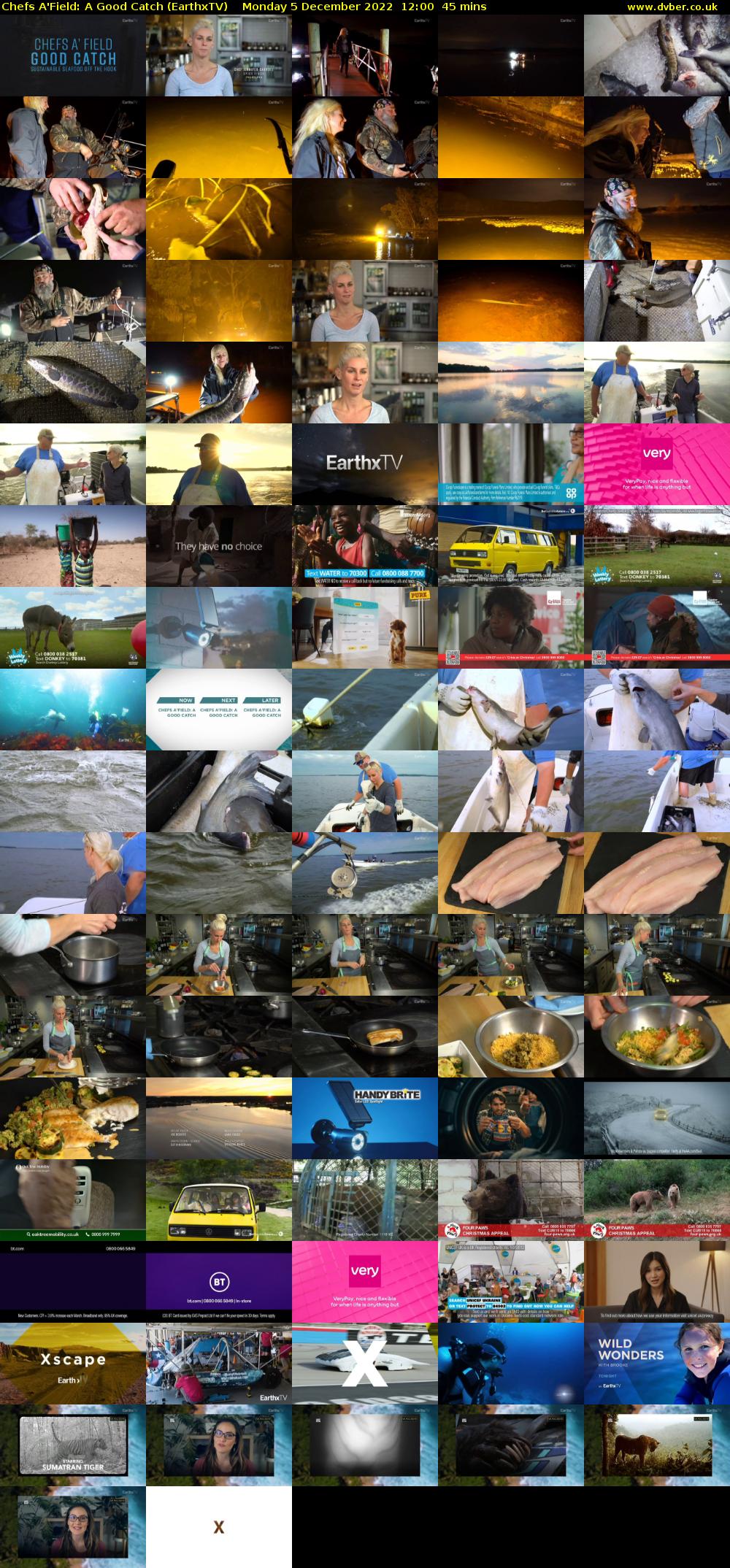 Chefs A'Field: A Good Catch (EarthxTV) Monday 5 December 2022 12:00 - 12:45