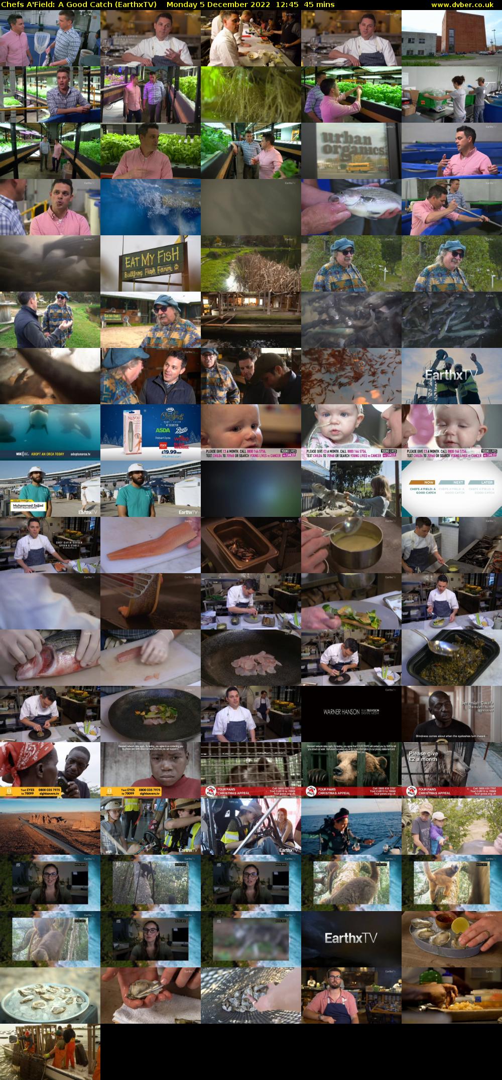 Chefs A'Field: A Good Catch (EarthxTV) Monday 5 December 2022 12:45 - 13:30