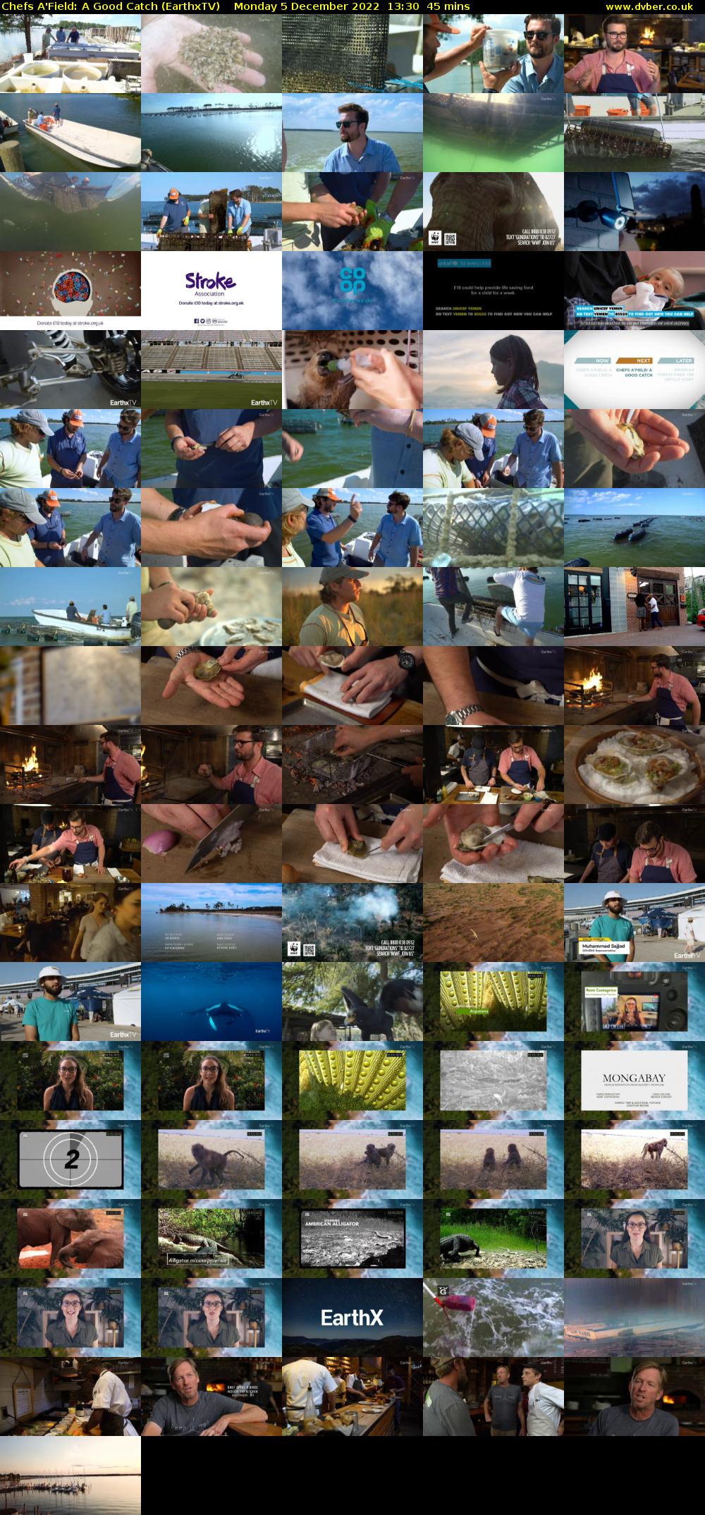 Chefs A'Field: A Good Catch (EarthxTV) Monday 5 December 2022 13:30 - 14:15
