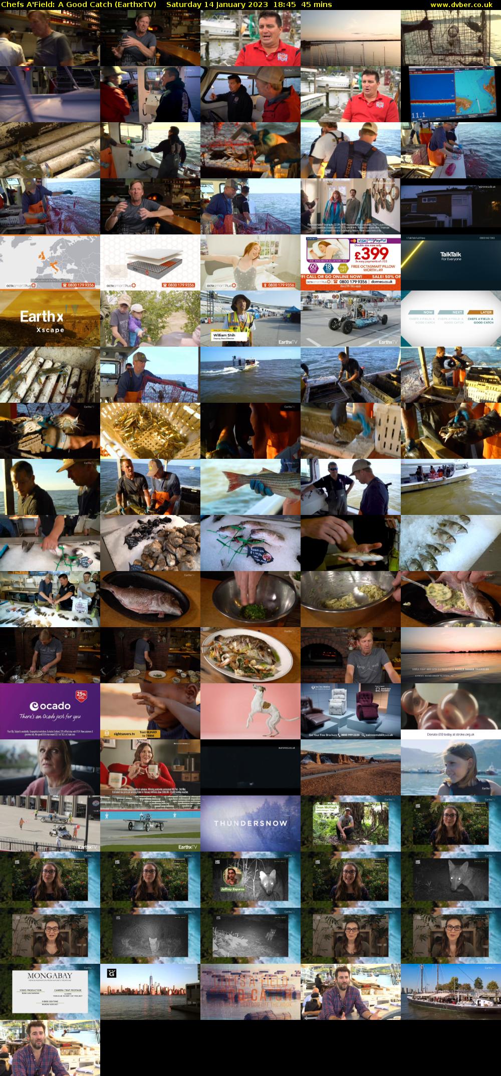 Chefs A'Field: A Good Catch (EarthxTV) Saturday 14 January 2023 18:45 - 19:30