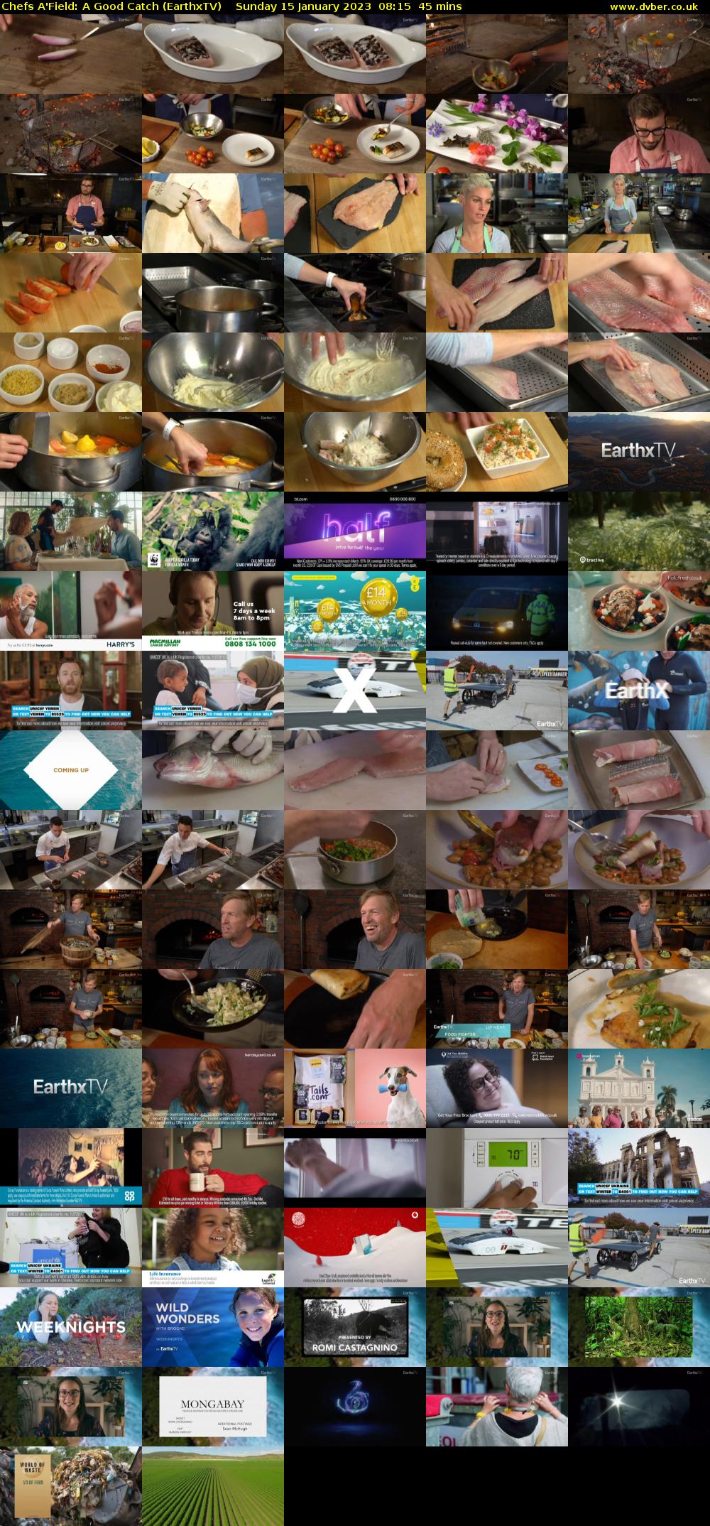 Chefs A'Field: A Good Catch (EarthxTV) Sunday 15 January 2023 08:15 - 09:00