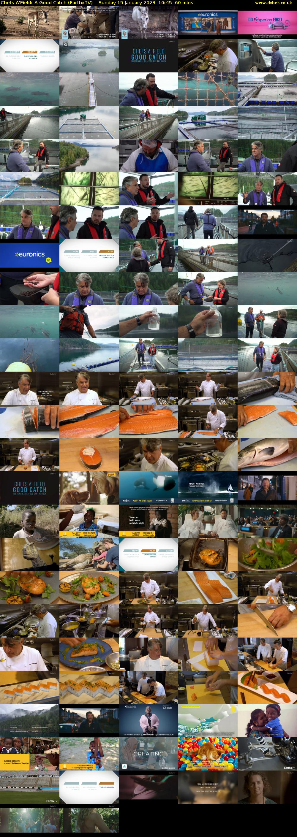 Chefs A'Field: A Good Catch (EarthxTV) Sunday 15 January 2023 10:45 - 11:45