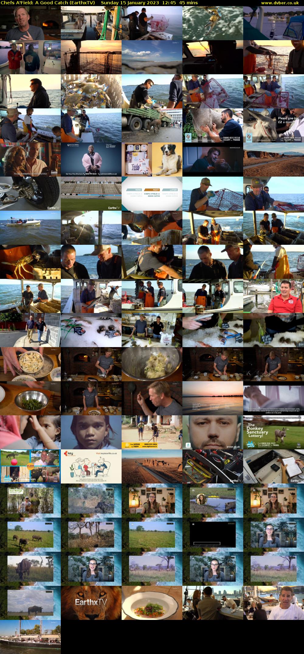 Chefs A'Field: A Good Catch (EarthxTV) Sunday 15 January 2023 12:45 - 13:30