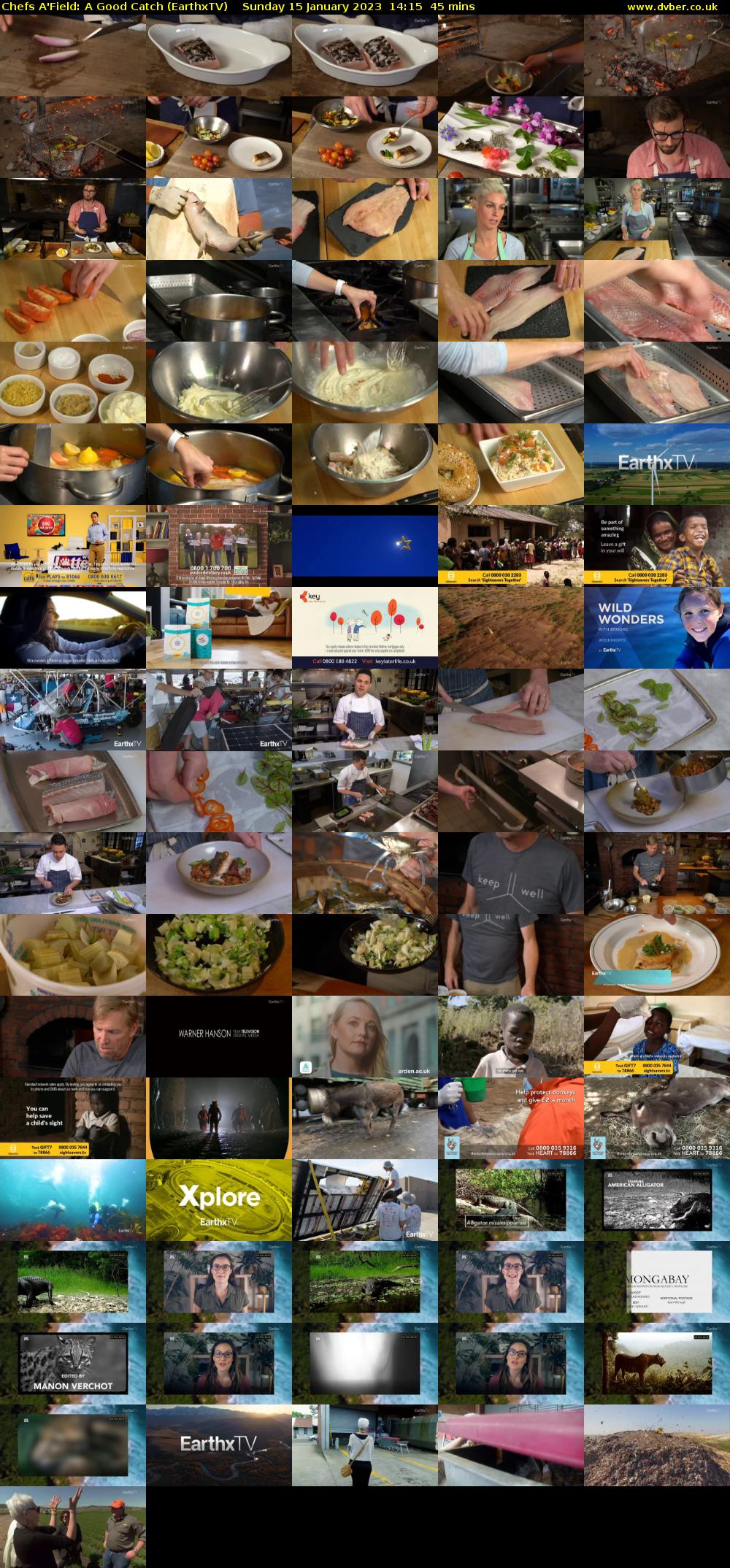 Chefs A'Field: A Good Catch (EarthxTV) Sunday 15 January 2023 14:15 - 15:00