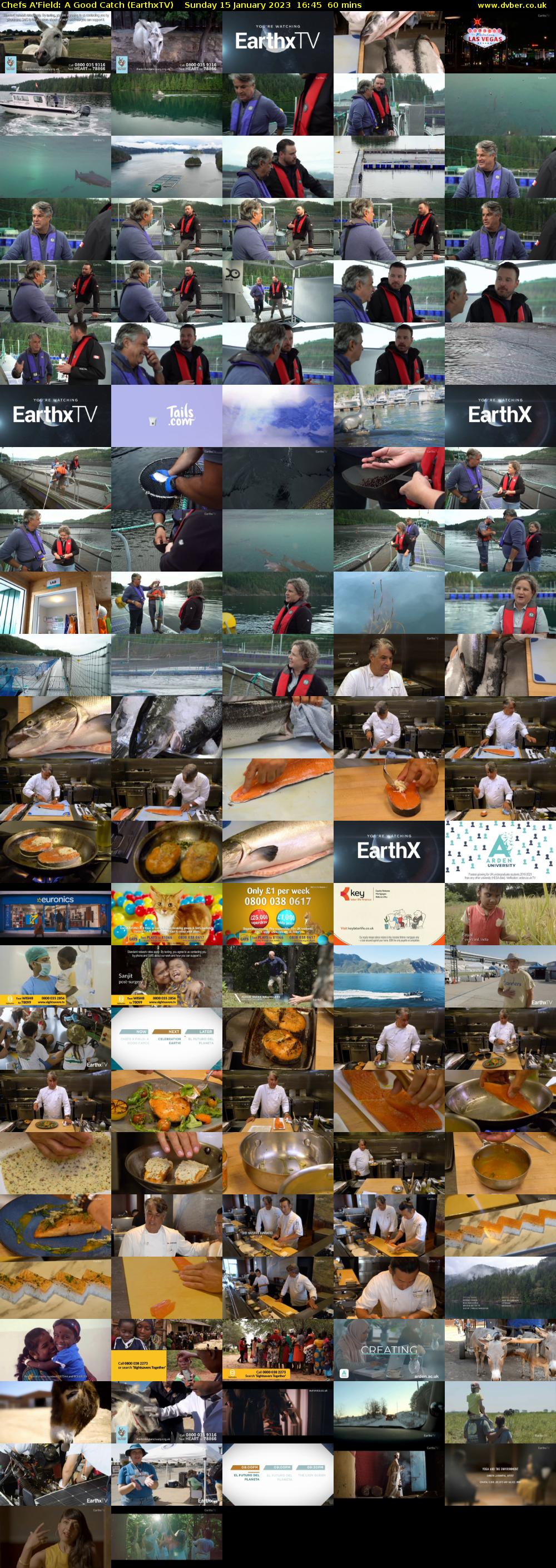 Chefs A'Field: A Good Catch (EarthxTV) Sunday 15 January 2023 16:45 - 17:45